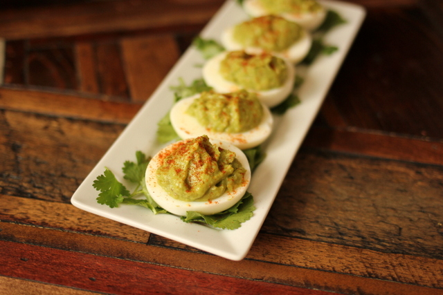 deviled eggs