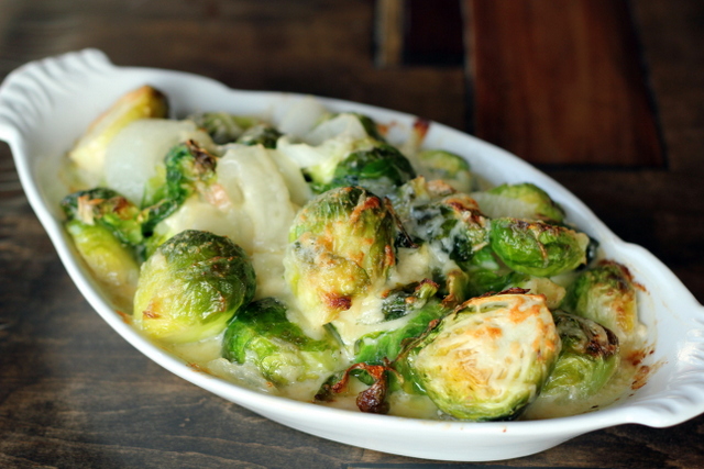 Brussels sprouts Roasted Brussels Sprouts with Vanilla Pecan Butter