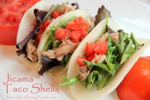 Jicama Crab Tacos