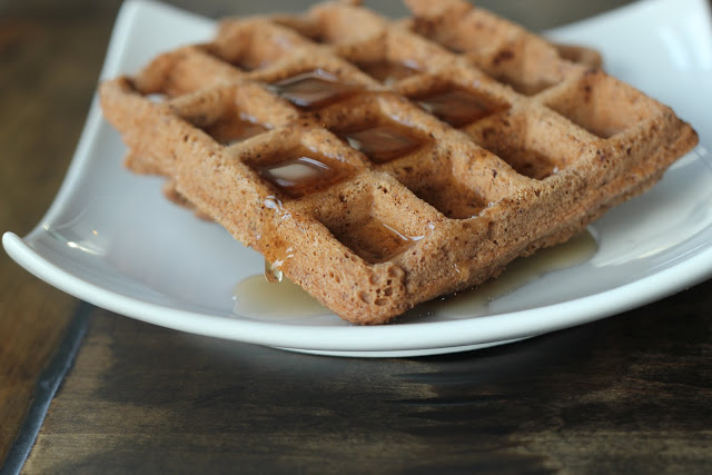Nutella Protein Waffles