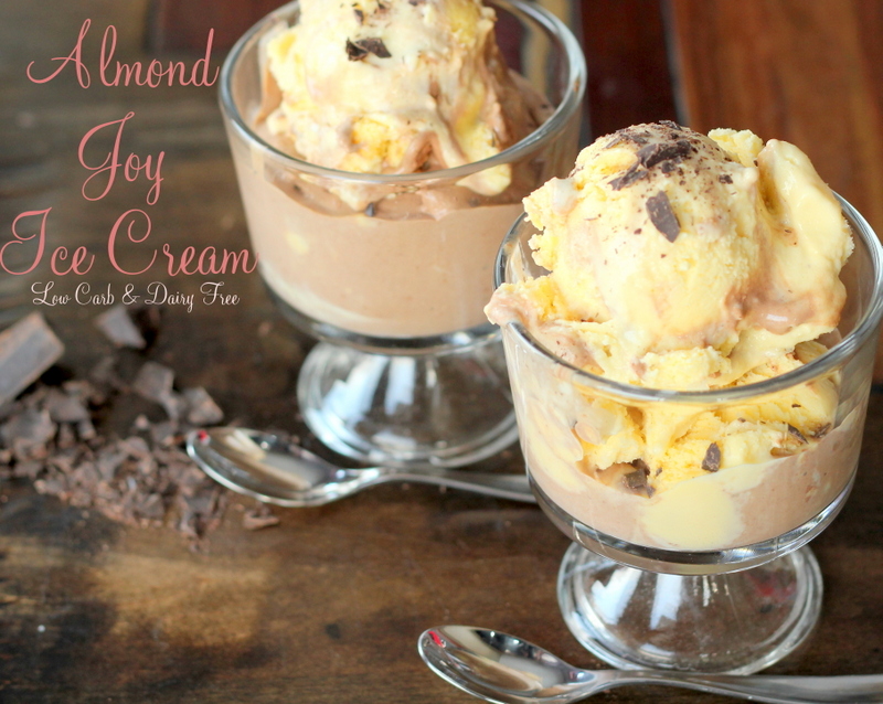 Almond Joy ice cream