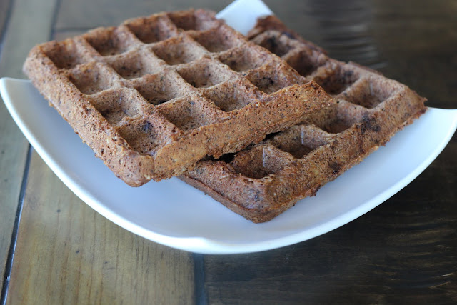 Nutella Protein Waffles