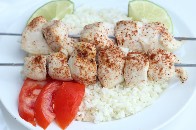 Chili Lime Chicken Kabobs