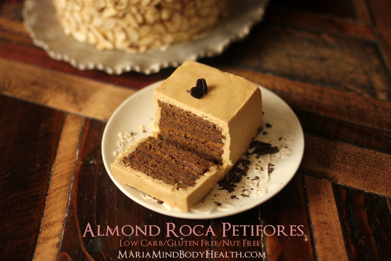 Almond Roca Mocha Cake