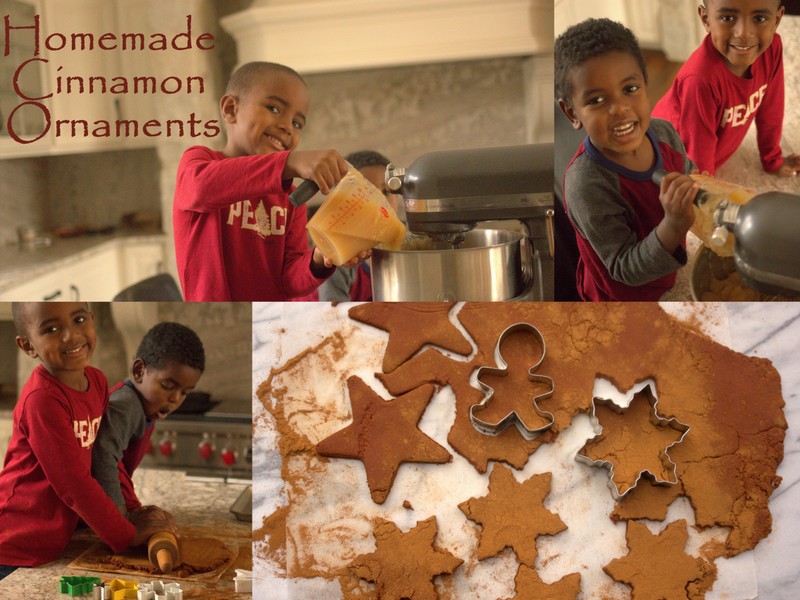 Homemade Cinnamon Ornaments