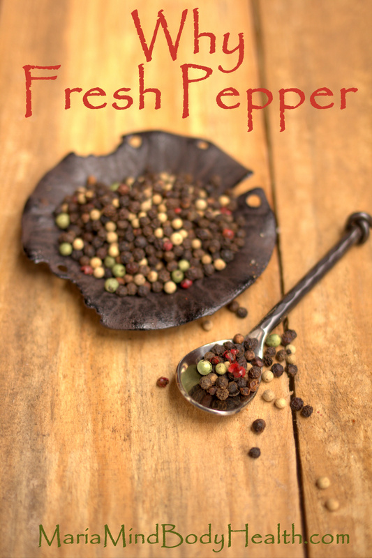 Why Fresh Ground Pepper