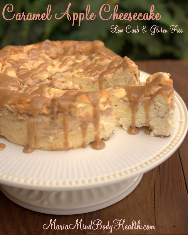 Caramel Apple Cheesecake