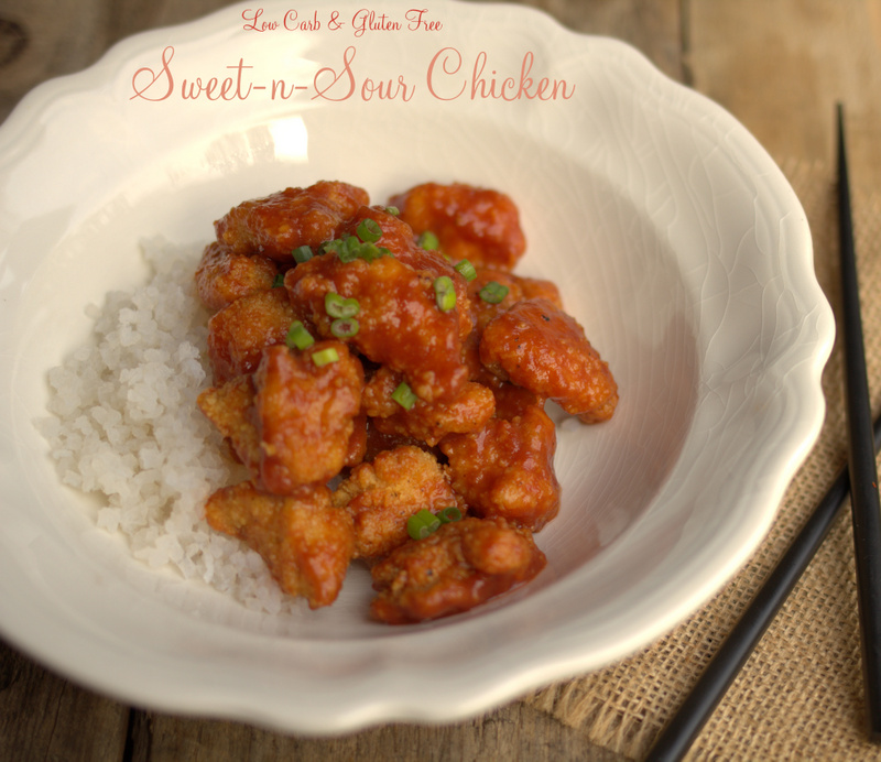 Low Carb Sweet and Sour Chicken