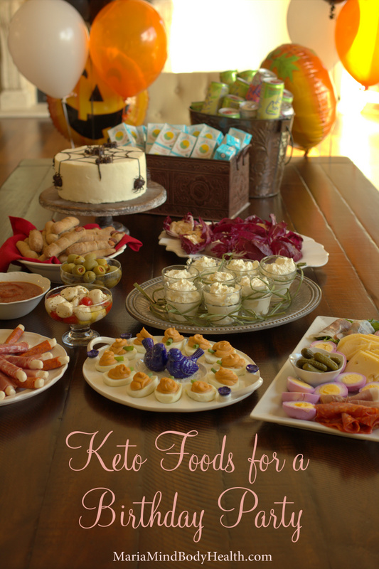 Keto Foods for a Birthday Party