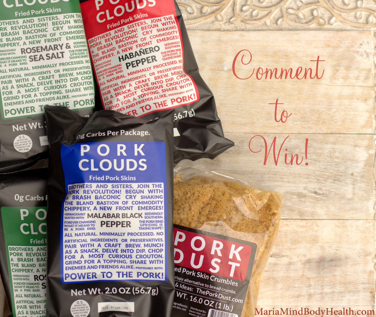 Pork King Good GIVEAWAY - Maria Mind Body Health