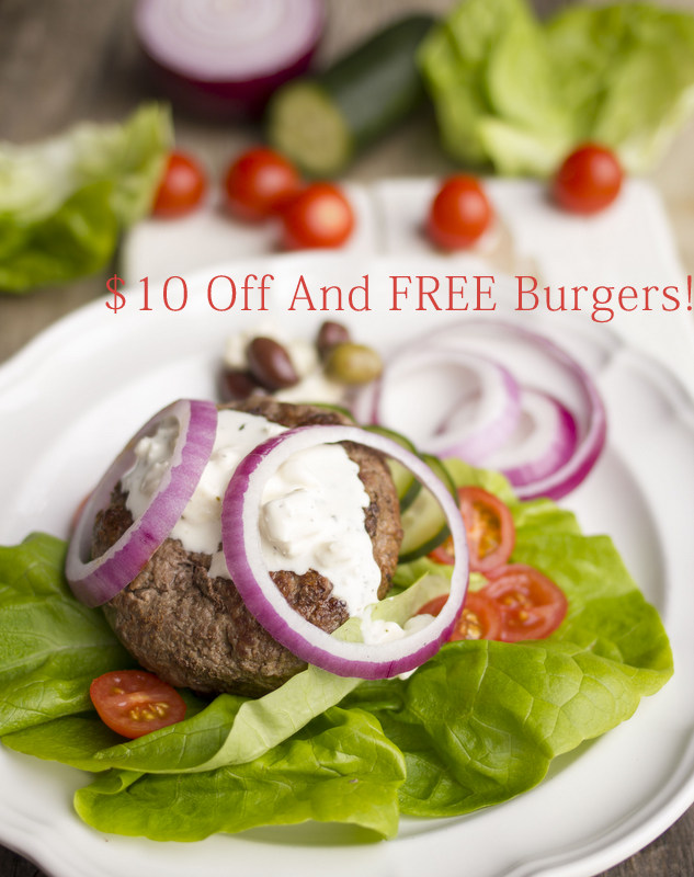 $10 Off and FREE Burgers from ButcherBox