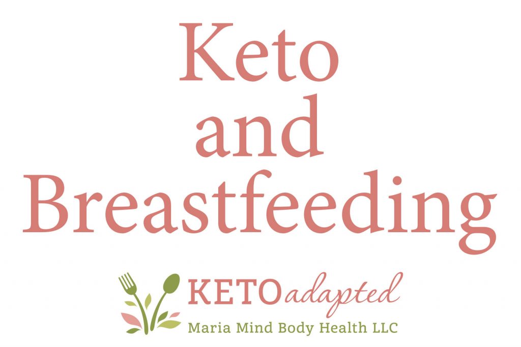 Keto deals and breastfeeding