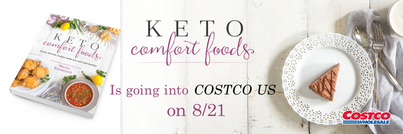 Keto Comfort Foods By Maria Emmerich – Low-Carb & Healthy Family Recipes (Paperback)