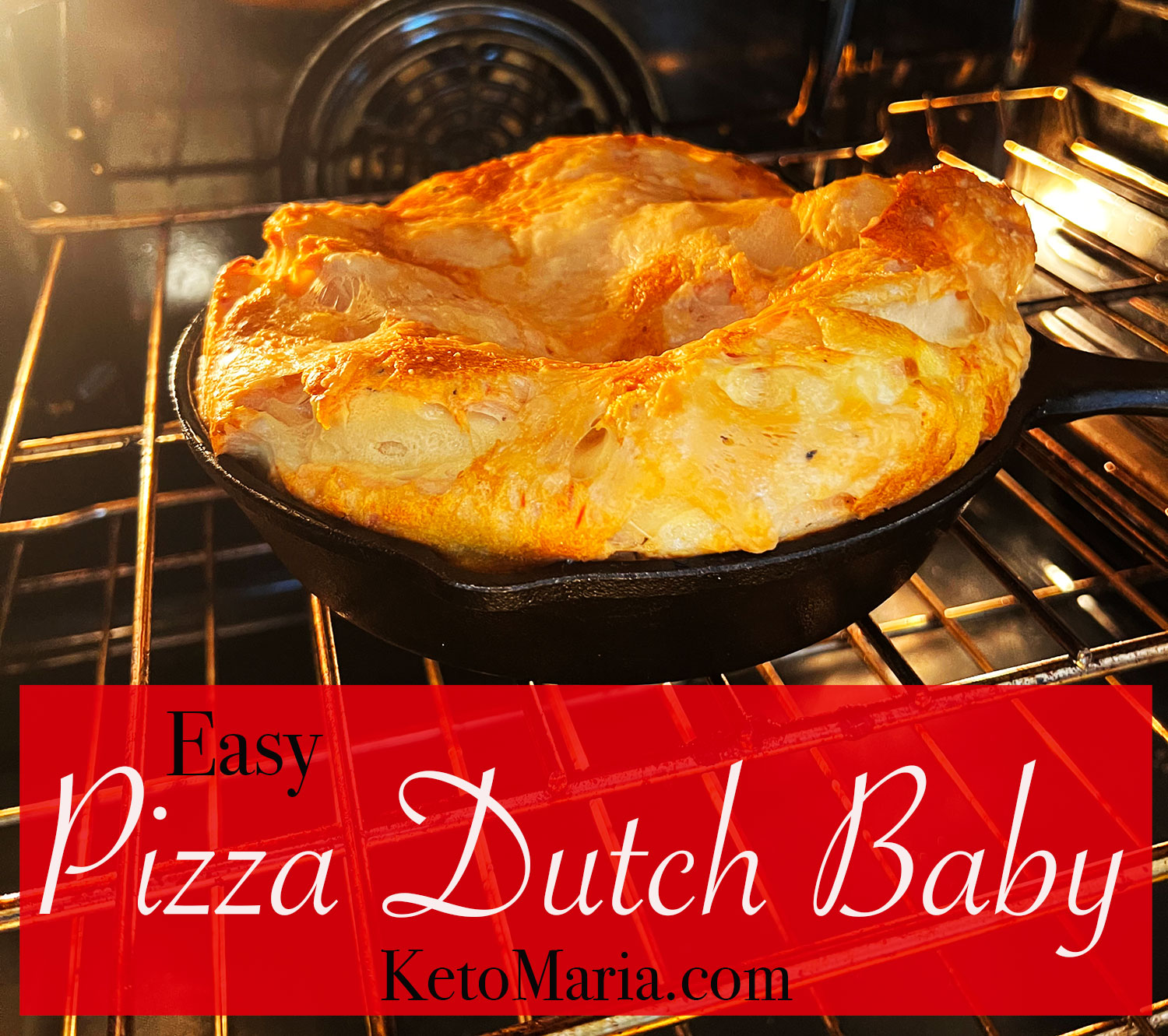 Savory Dutch Baby Dutch Oven Camping Recipe {Easy Breakfast}