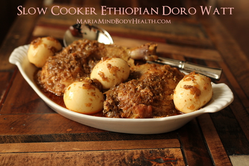 Low-Carb Slow Cooker Doro Wat