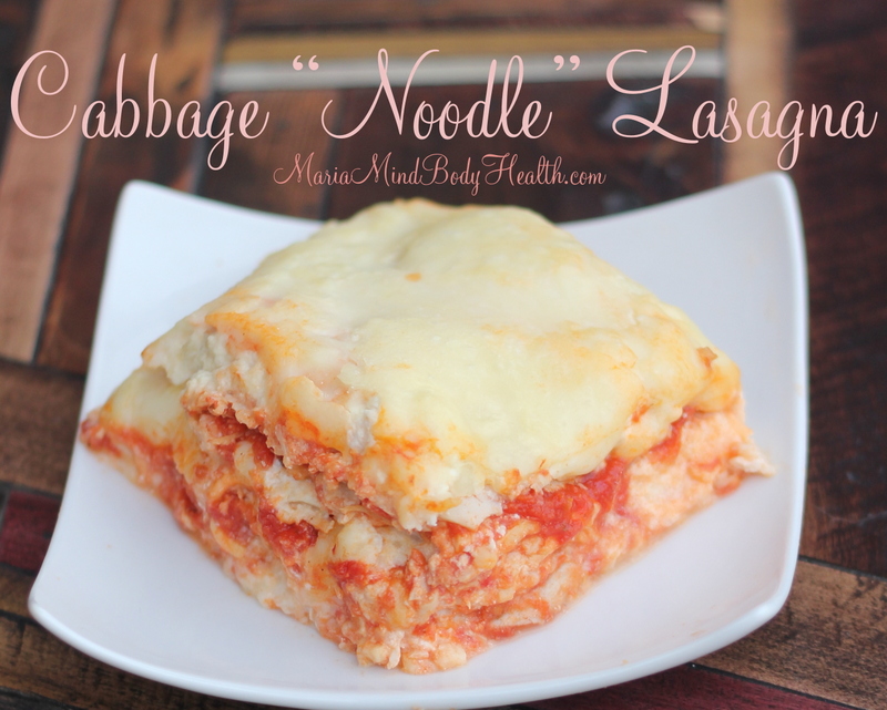 Low Carb Lasagna Cabbage Noodle Lasagna