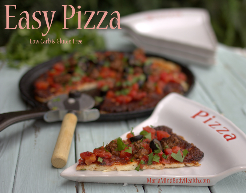 Easy Low Carb Pizza