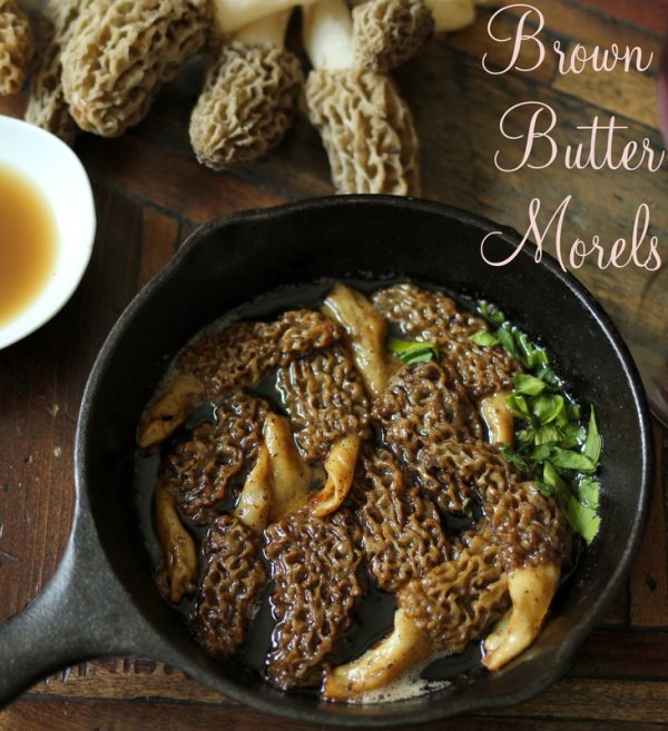 Brown Butter Morel Mushrooms Maria Mind Body Health