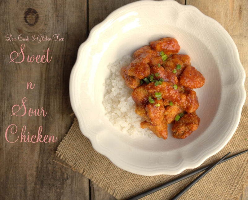 Low Carb Sweet and Sour Chicken