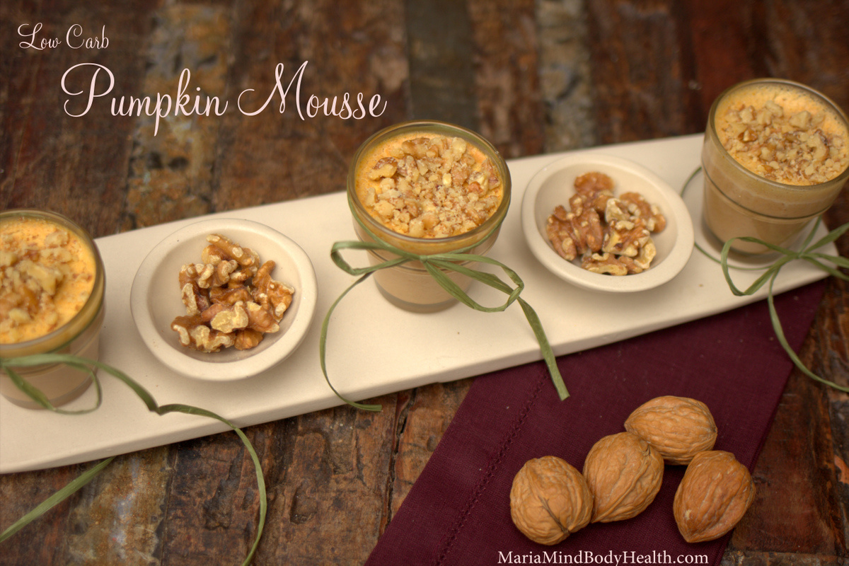 Low Carb Pumpkin Mousse - Maria Mind Body Health