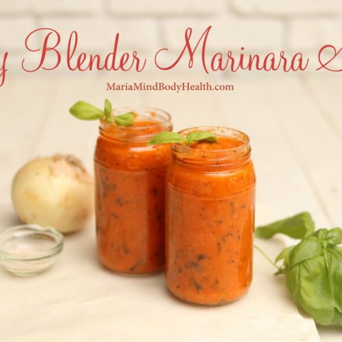 Ace Blender – Homemade Marinara Sauce – Instant Pot Recipes