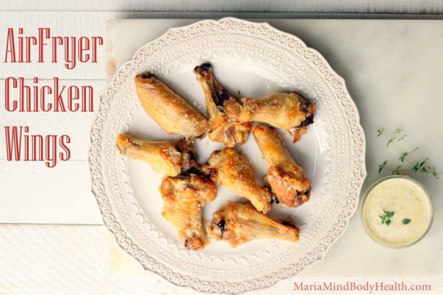 Air Fryer Chicken Wings - Maria Mind Body Health