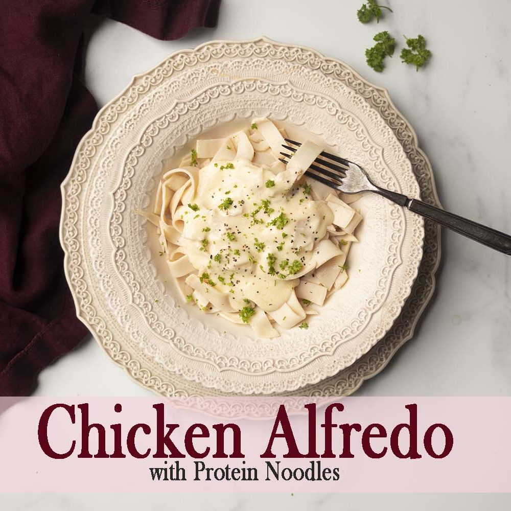 Protein Noodle Chicken Alfredo Maria Mind Body Health