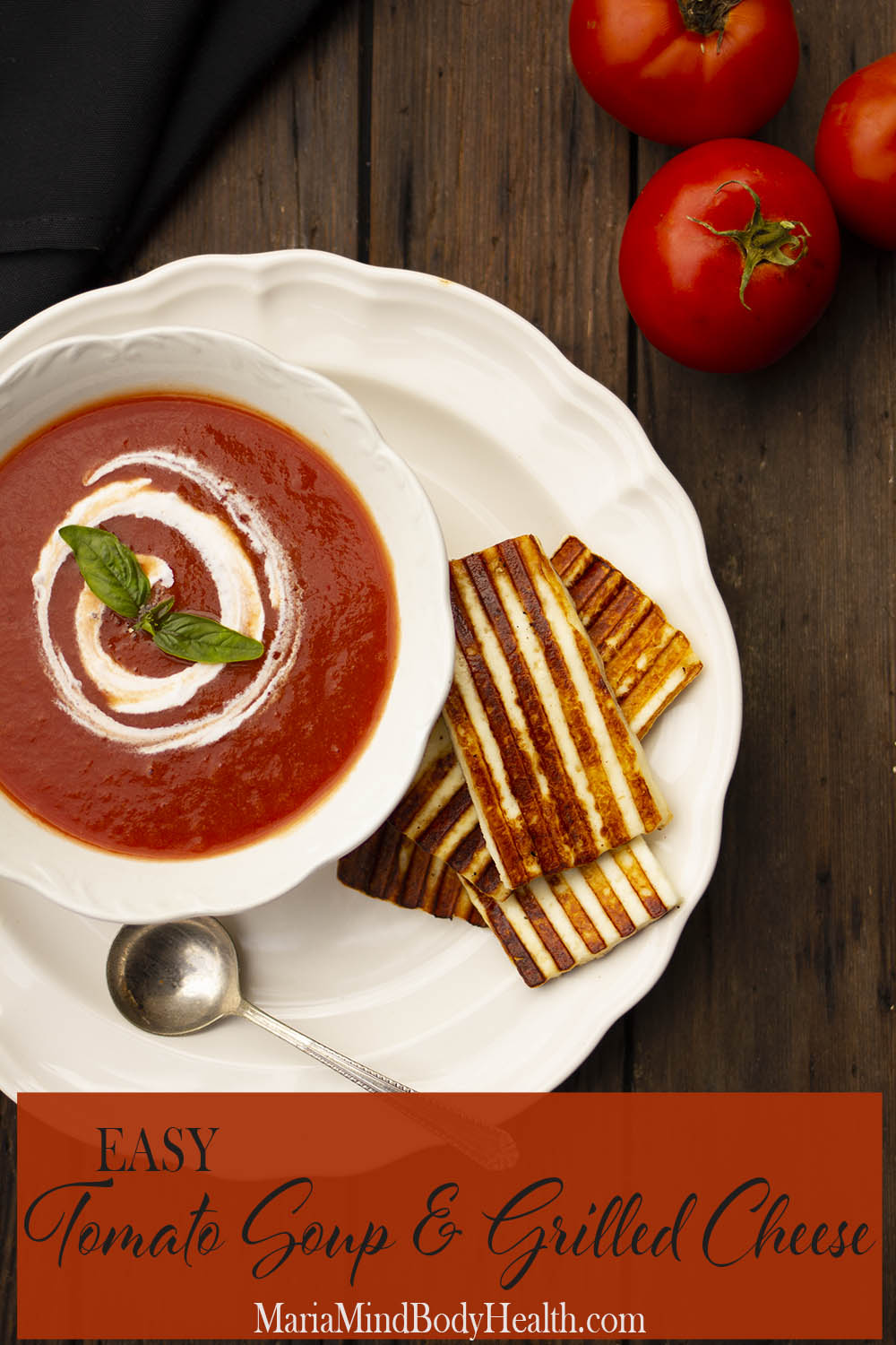 Easy Tomato Soup and Grilled CHEESE