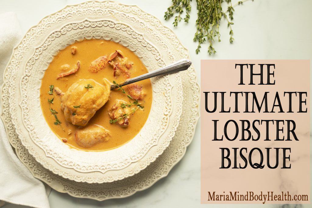 Lobster Bisque (low carb + keto) - Maebells