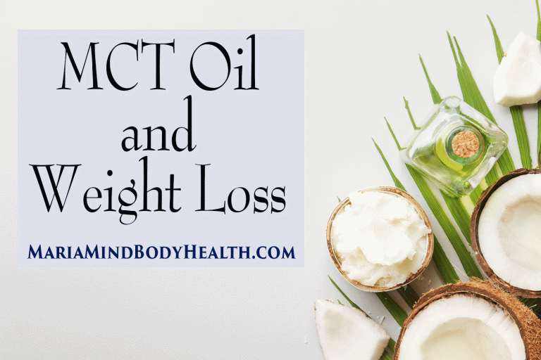 MCT Oil and Weight Loss Maria Mind Body Health