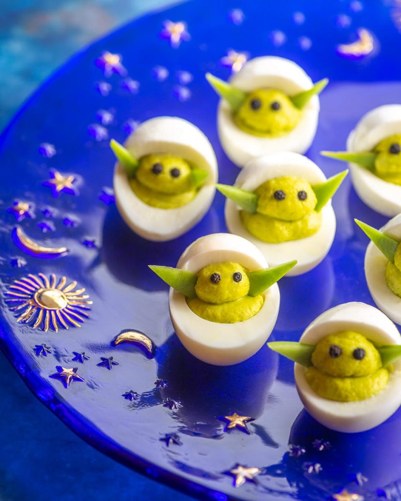 Baby Yoda Deviled Eggs with Avocado – Popcorner Reviews