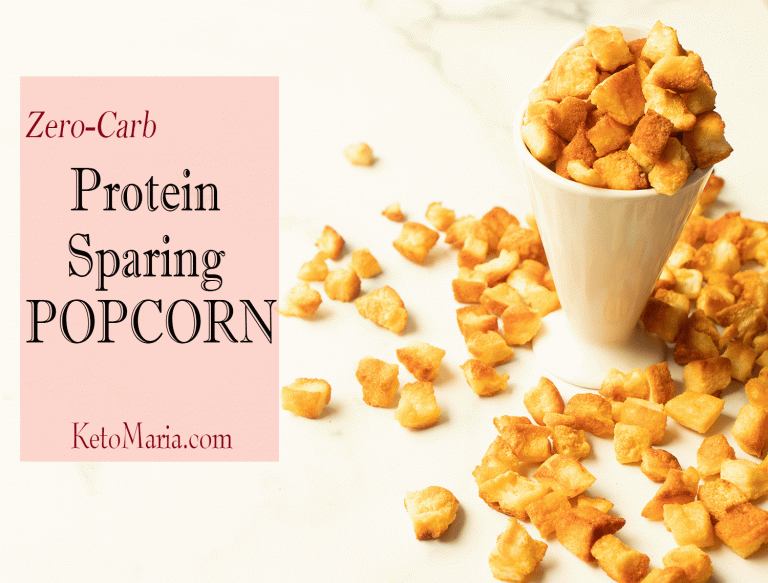 PROTEIN SPARING POPCORN Maria Mind Body Health