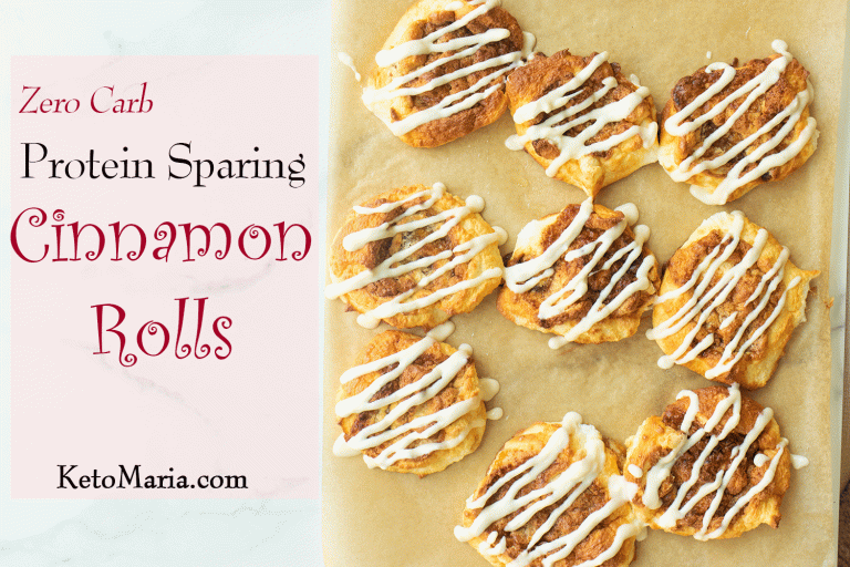 Protein Sparing Cinnamon Rolls - Maria Mind Body Health