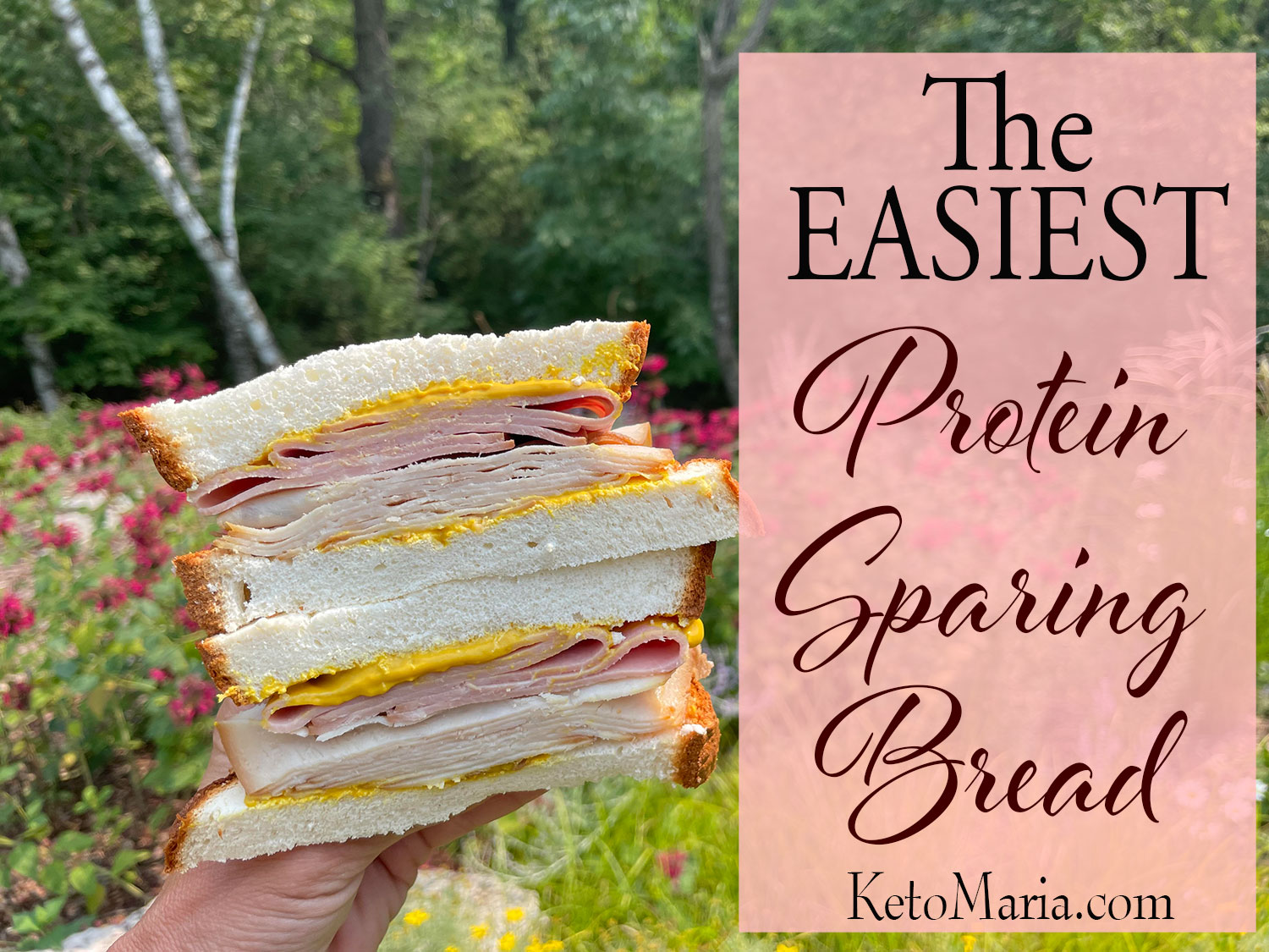 The EASIEST Protein Sparing Bread - Maria Mind Body Health