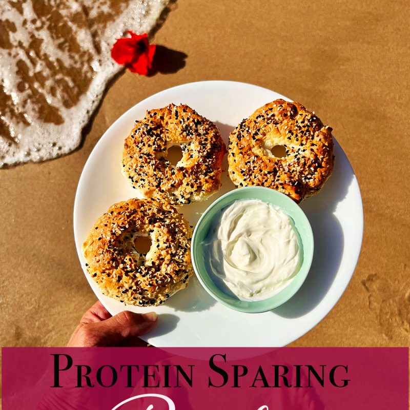 Protein Sparing Bagels Maria Mind Body Health