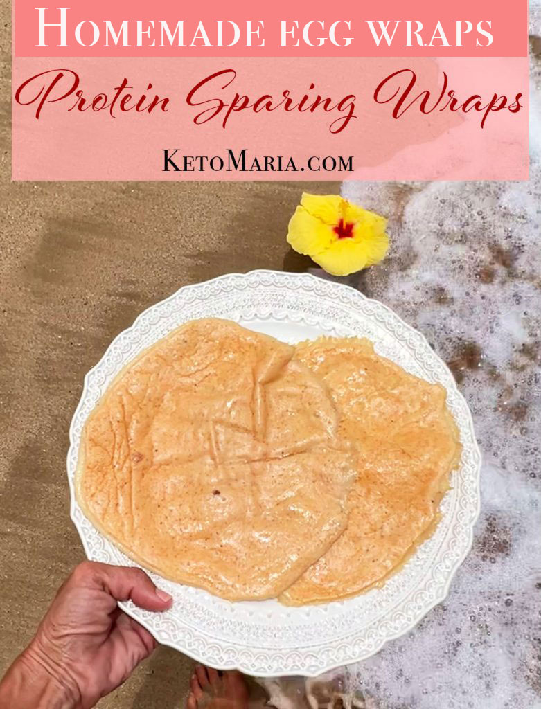 Protein Sparing Egg Wraps - Maria Mind Body Health