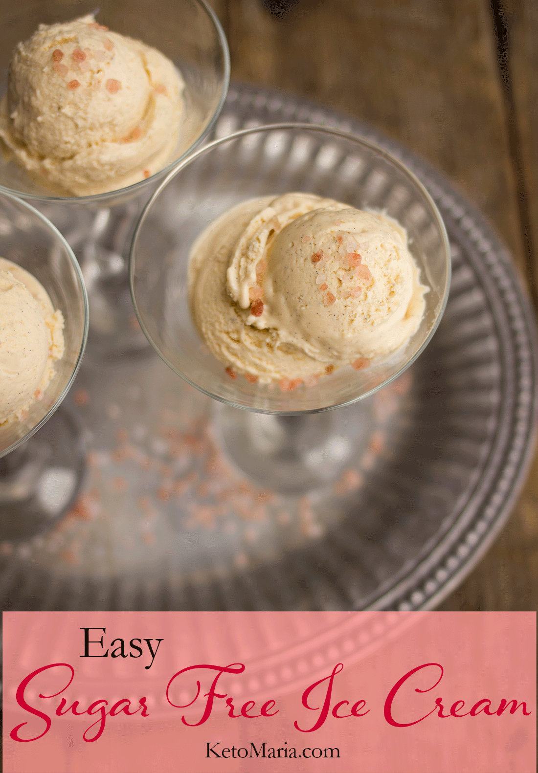 Easy sugar free ice cream Maria Mind Body Health