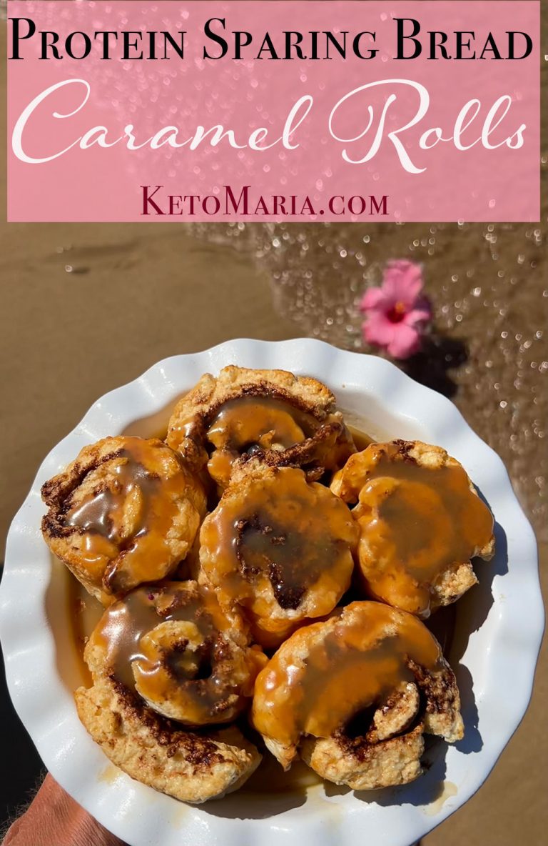 Protein Sparing Bread Caramel Rolls - Maria Mind Body Health