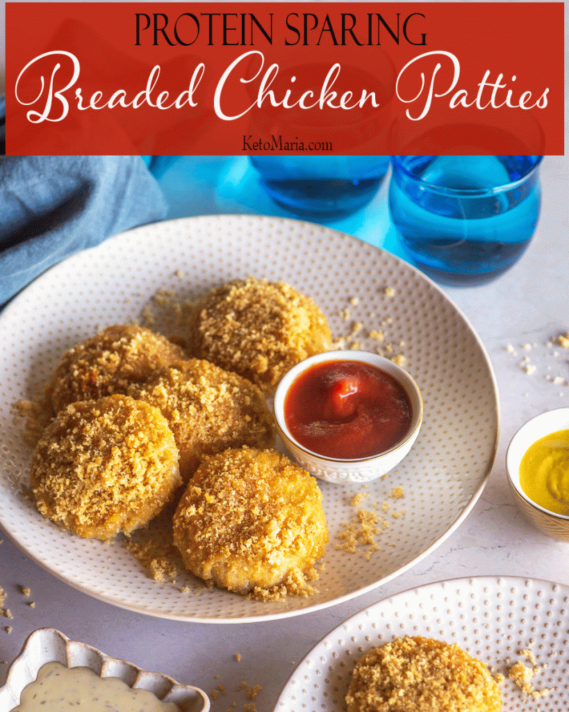 Protein Sparing Breaded Chicken Patties Maria Mind Body Health