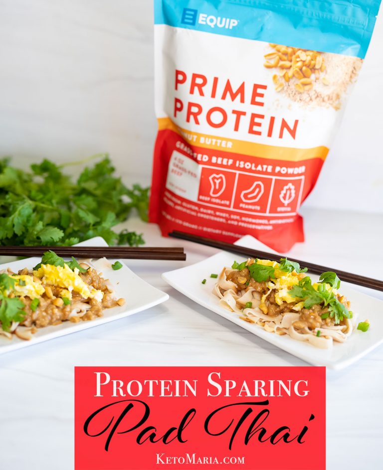 Protein Sparing Pad Thai Maria Mind Body Health