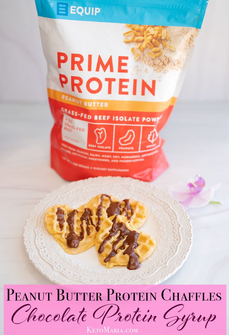 Keto Peanut Butter Cup Protein Chaffles Maria Mind Body Health