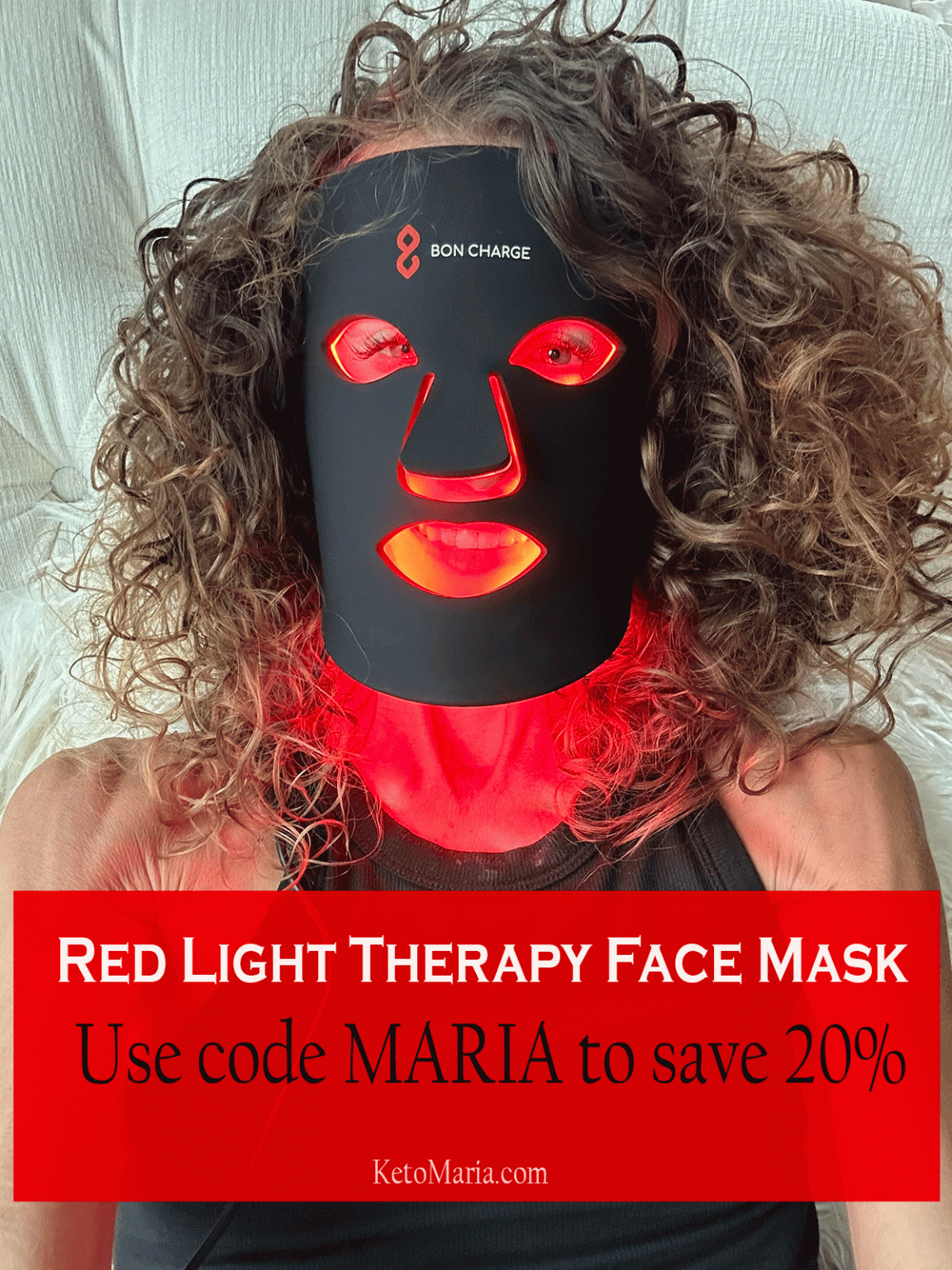 Red Light Therapy Face Mask - Maria Mind Body Health