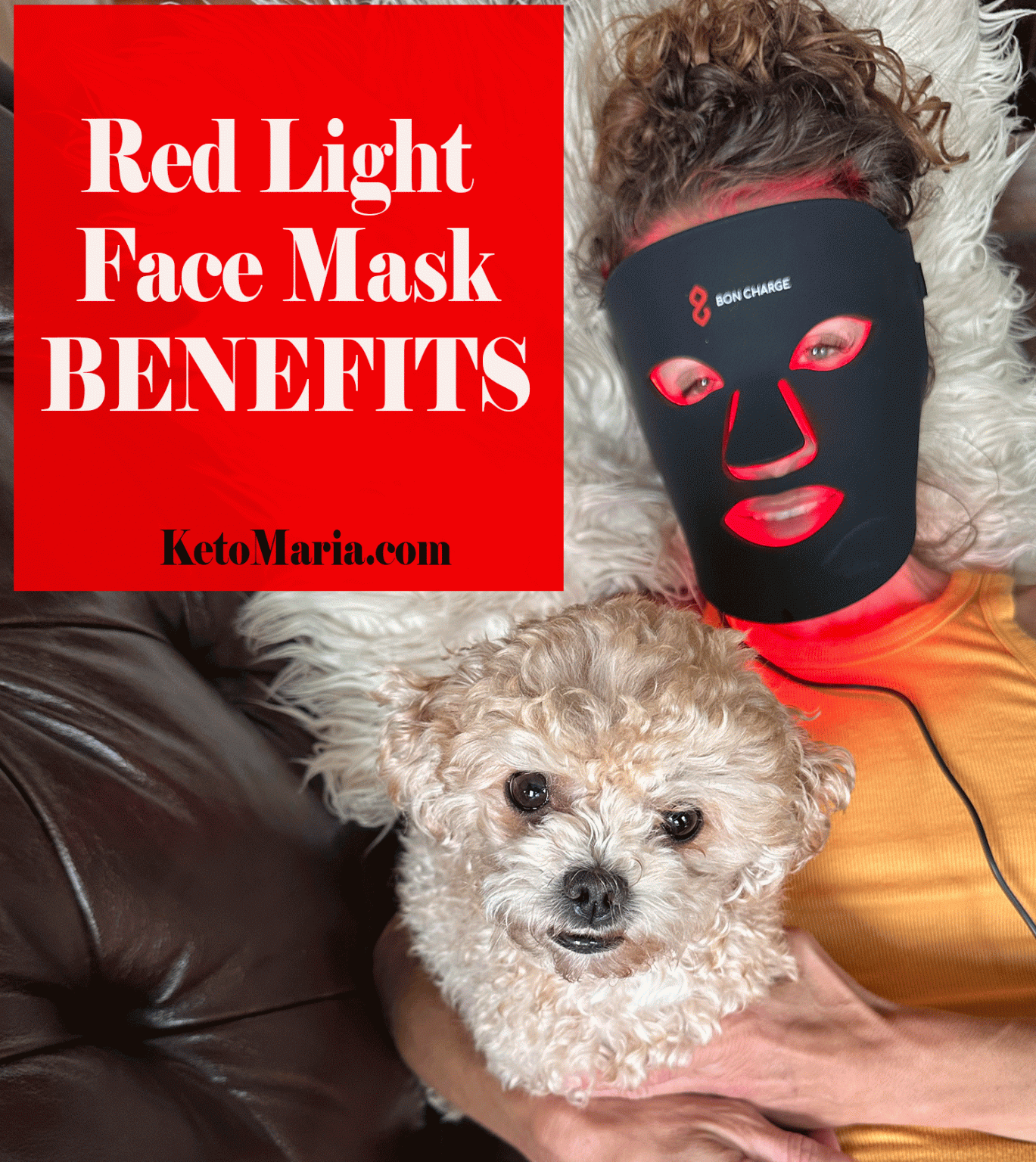 Red Light Face Mask Benefits Maria Mind Body Health
