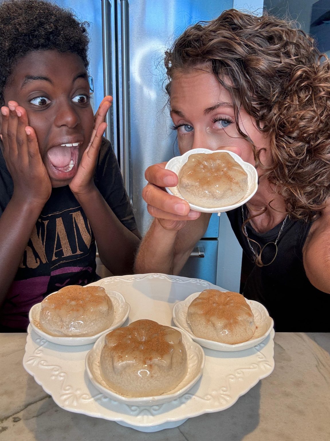 Thembleque Tembleque (Puerto Rican coconut pudding) - Maria Mind Body Health