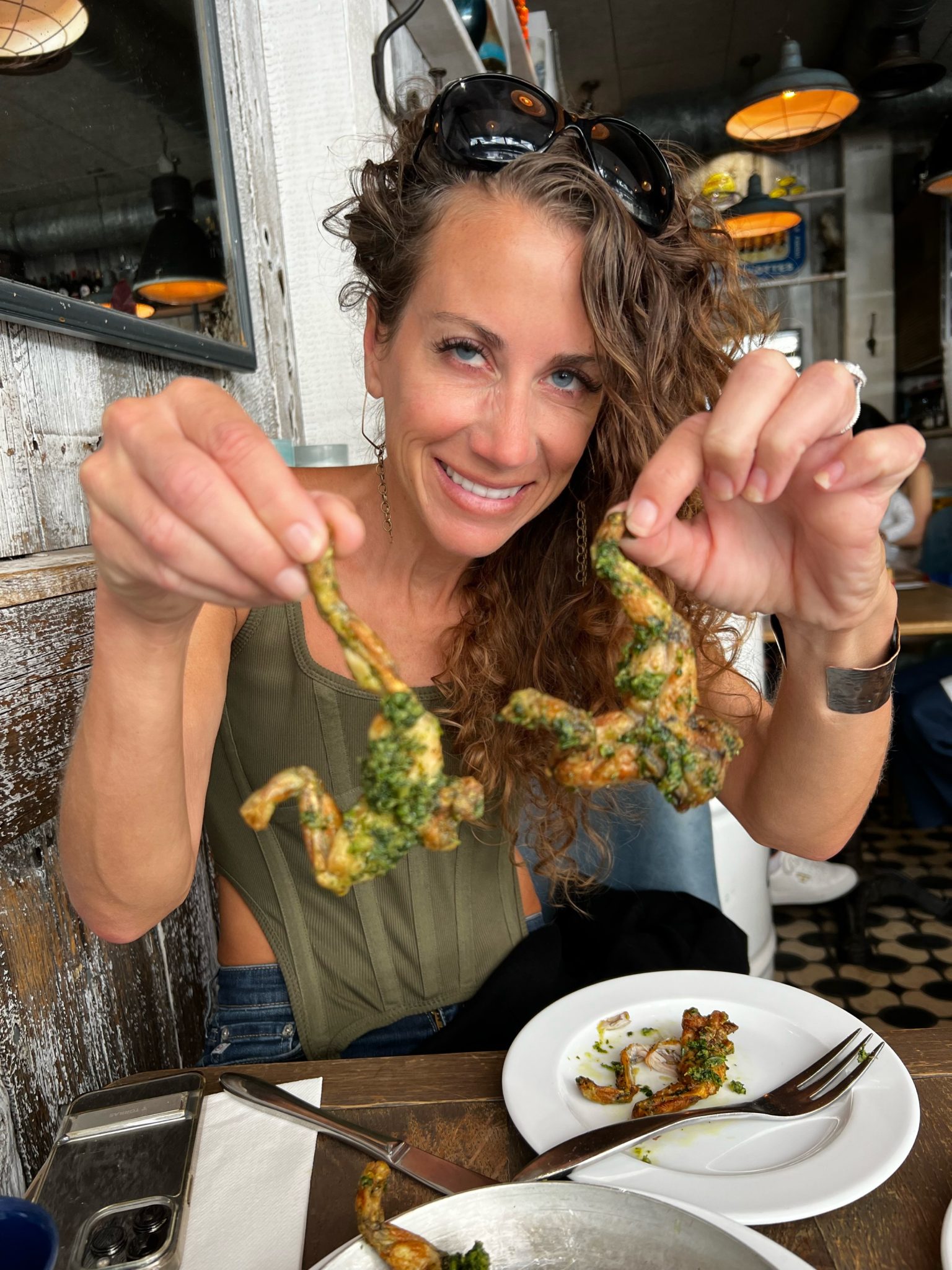 Maria Rude Frog 5 Minute Garlic Butter Fried Frog Legs - Maria Mind Body Health